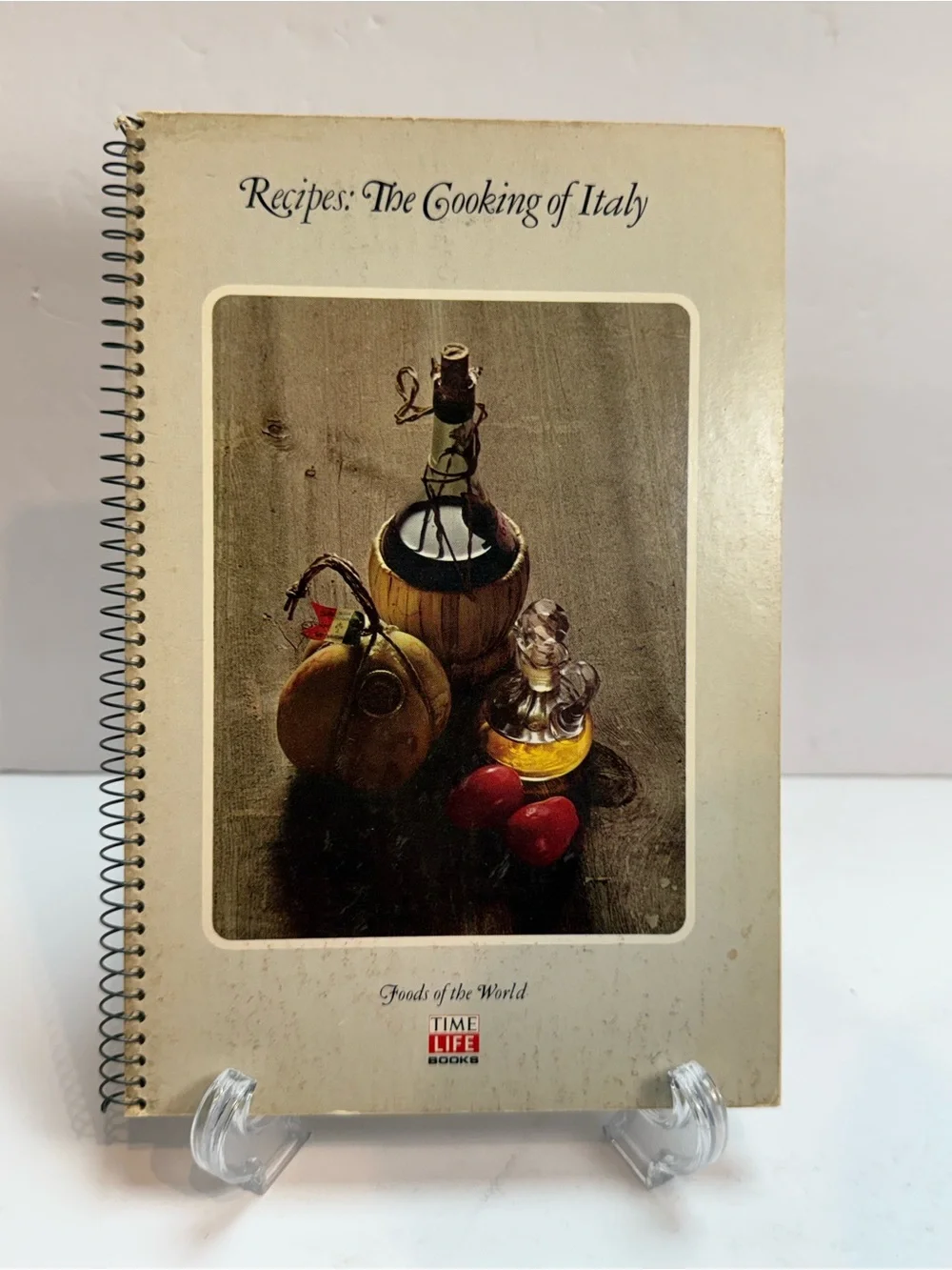 Recipes: Italy Cooking Foods of the World Time Life Books 1968 Spiral